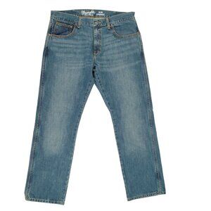 Wrangler Retro Jeans Men's Size 36x30 Slim Straight Denim Western Cowboy NWOT